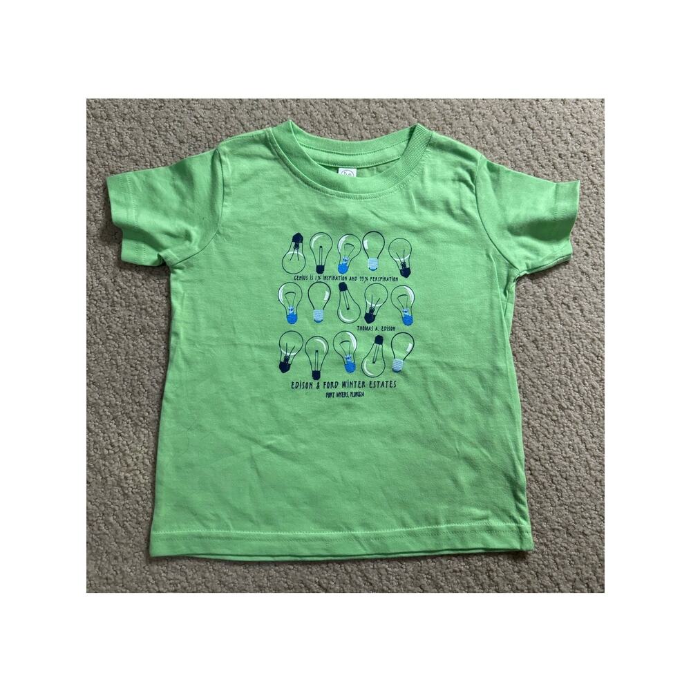 NWOT Edison & Ford Winter Estates Genius Toddler Tee